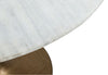 Ithaca Dining Table White & Gold - Cozy Roots Decor