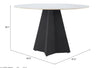 Izar Dining Table White - Cozy Roots Decor
