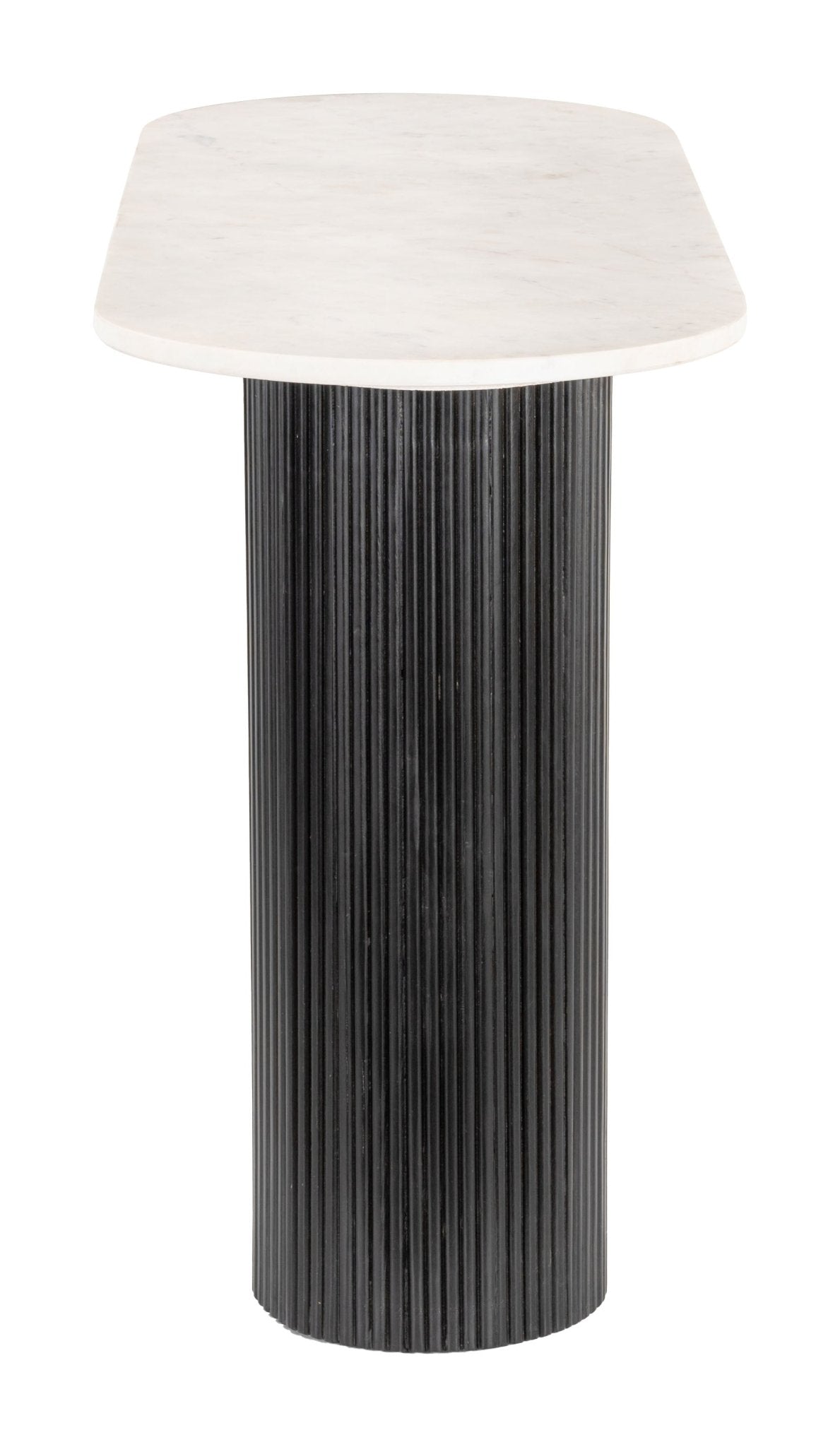 Izola Console Table White & Black - Cozy Roots Decor