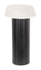 Izola Console Table White & Black - Cozy Roots Decor