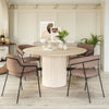 Izola Dining Table Natural - Cozy Roots Decor