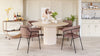 Izola Dining Table Natural - Cozy Roots Decor