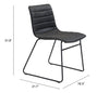 Jack Dining Chair (Set of 2) Vintage Black - Cozy Roots Decor