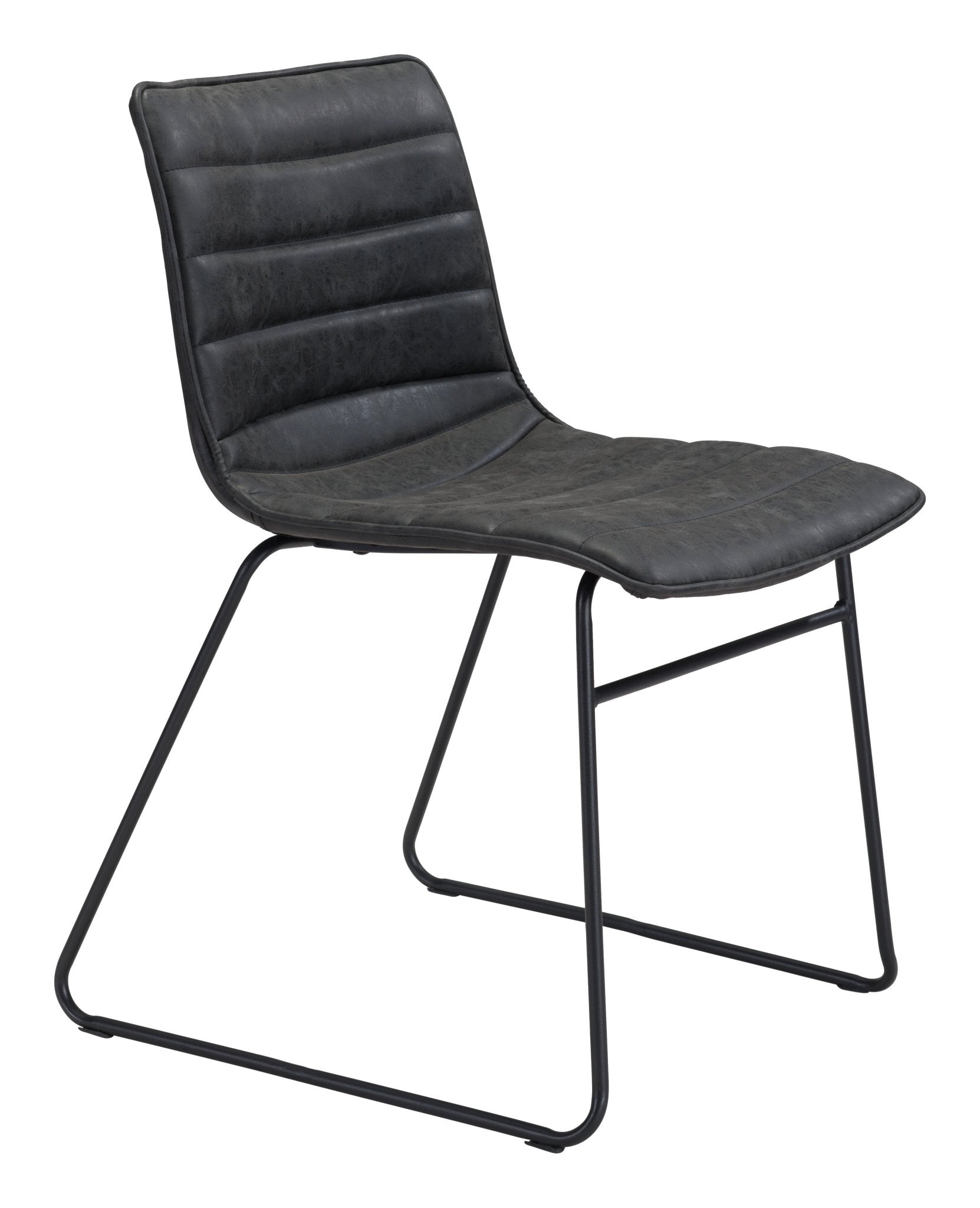 Jack Dining Chair (Set of 2) Vintage Black - Cozy Roots Decor