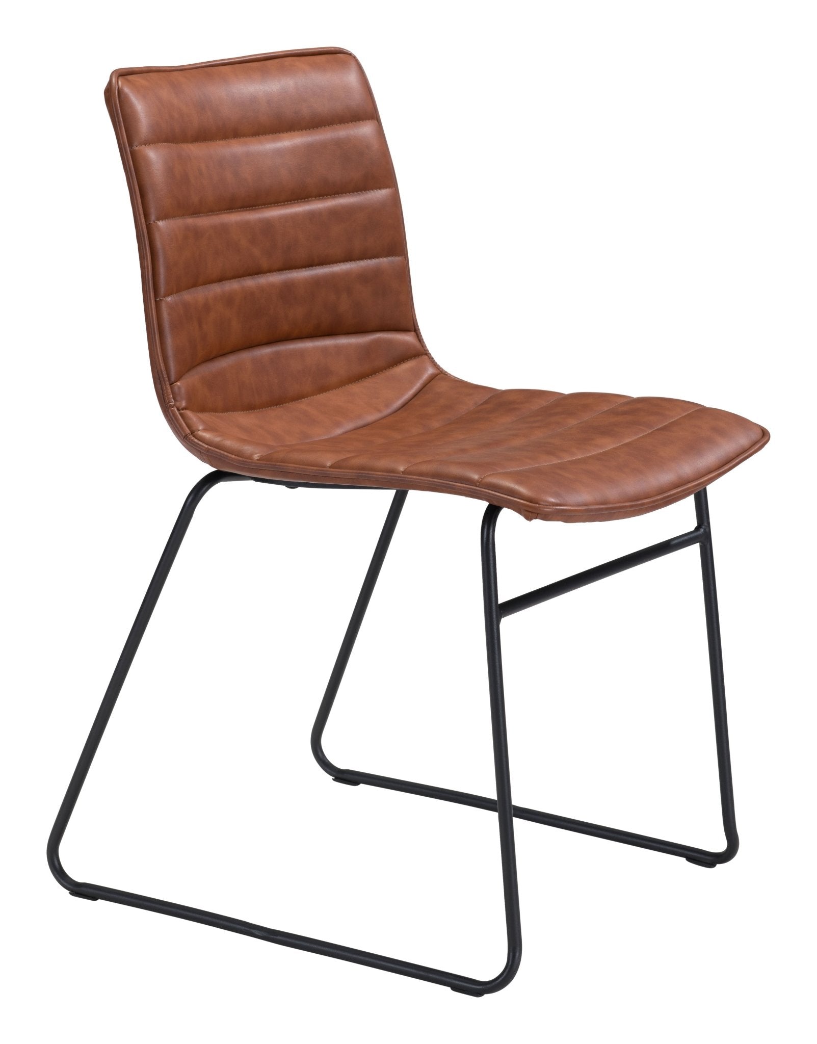Jack Dining Chair (Set of 2) Vintage Brown - Cozy Roots Decor