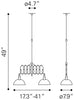 Jade Ceiling Lamp Antique Black - Cozy Roots Decor