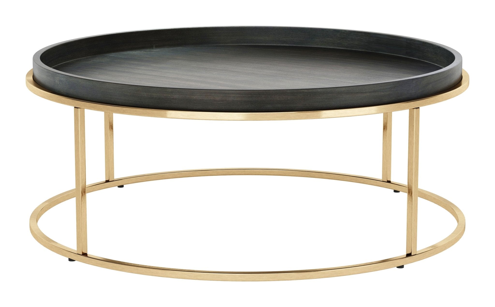 Jahre Coffee Table Black & Brass - Cozy Roots Decor