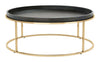 Jahre Coffee Table Black & Brass - Cozy Roots Decor