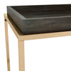Jahre Side Table Black & Brass - Cozy Roots Decor