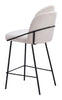 Jambi Counter Stool (Set of 2) Ivory - Cozy Roots Decor
