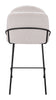 Jambi Counter Stool (Set of 2) Ivory - Cozy Roots Decor