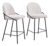 Jambi Counter Stool (Set of 2) Ivory - Cozy Roots Decor