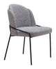 Jambi Dining Chair (Set of 2) Black & White - Cozy Roots Decor