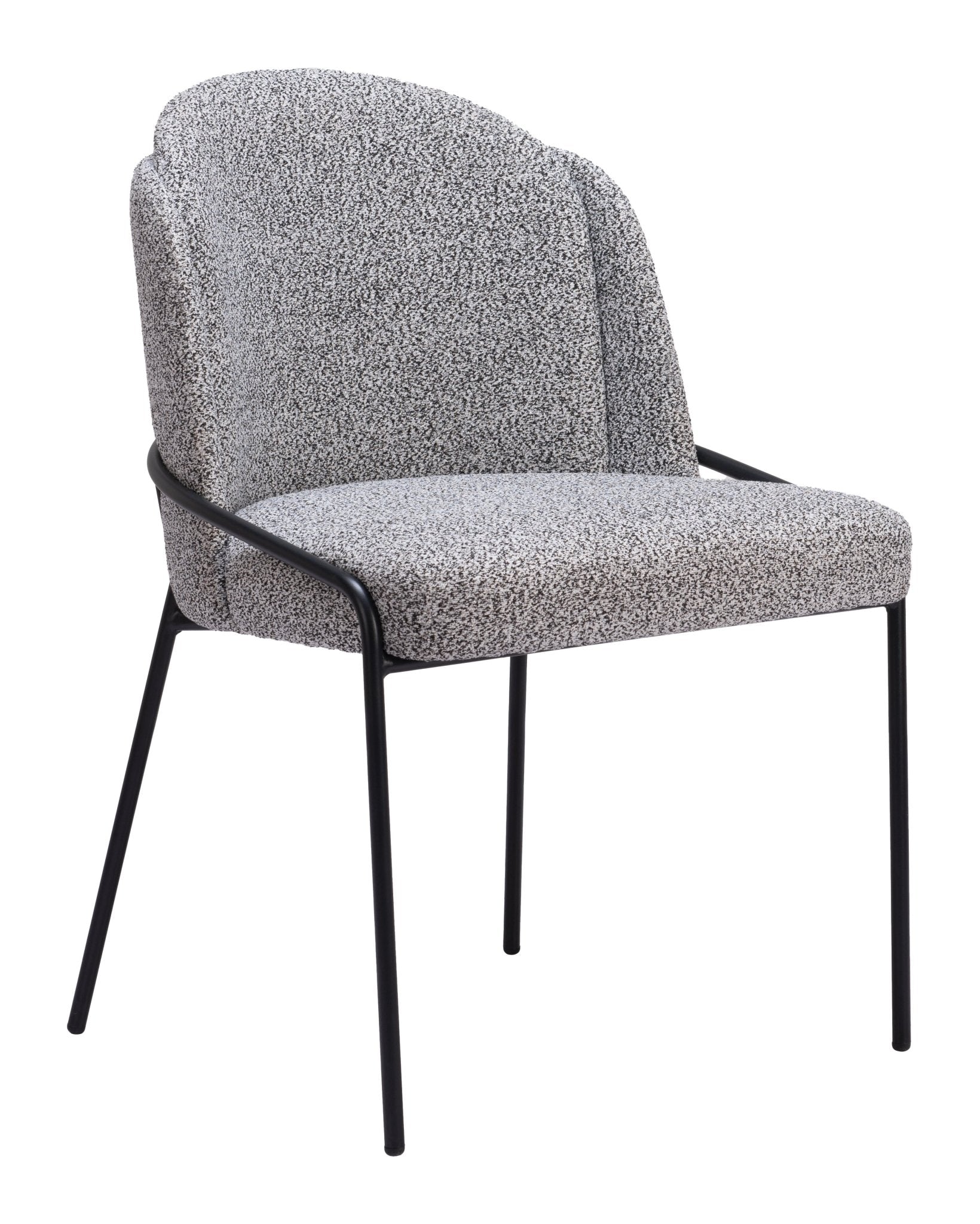 Jambi Dining Chair (Set of 2) Black & White - Cozy Roots Decor