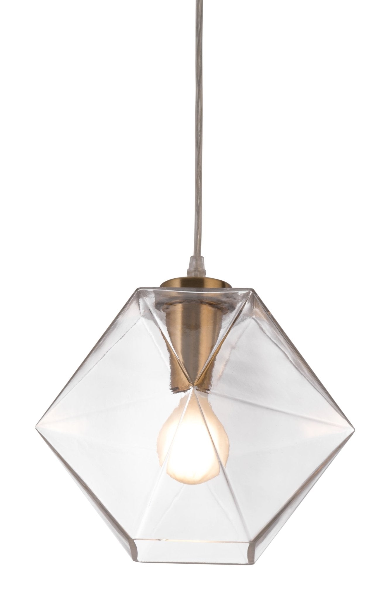 Jenny Ceiling Lamp Brass - Cozy Roots Decor