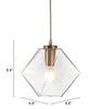 Jenny Ceiling Lamp Brass - Cozy Roots Decor