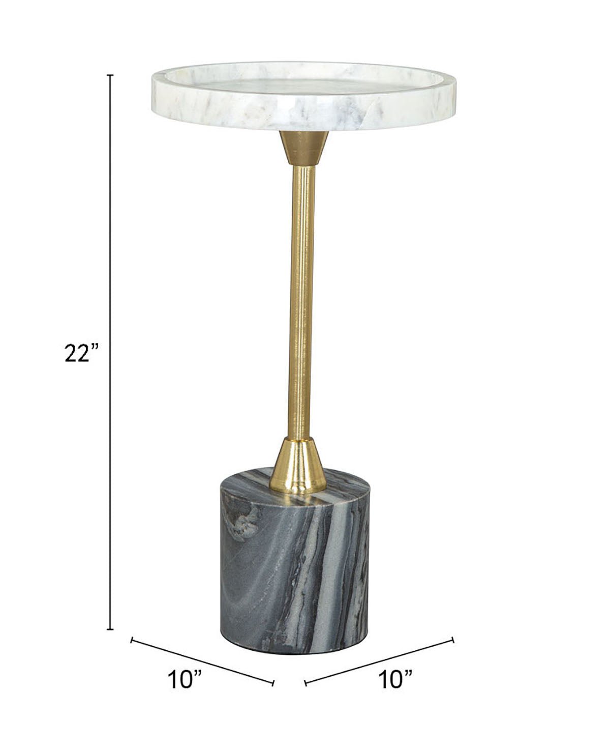 Johan Side Table Multicolor - Cozy Roots Decor