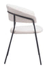 Josephine Dining Chair (Set of 2) Cream - Cozy Roots Decor