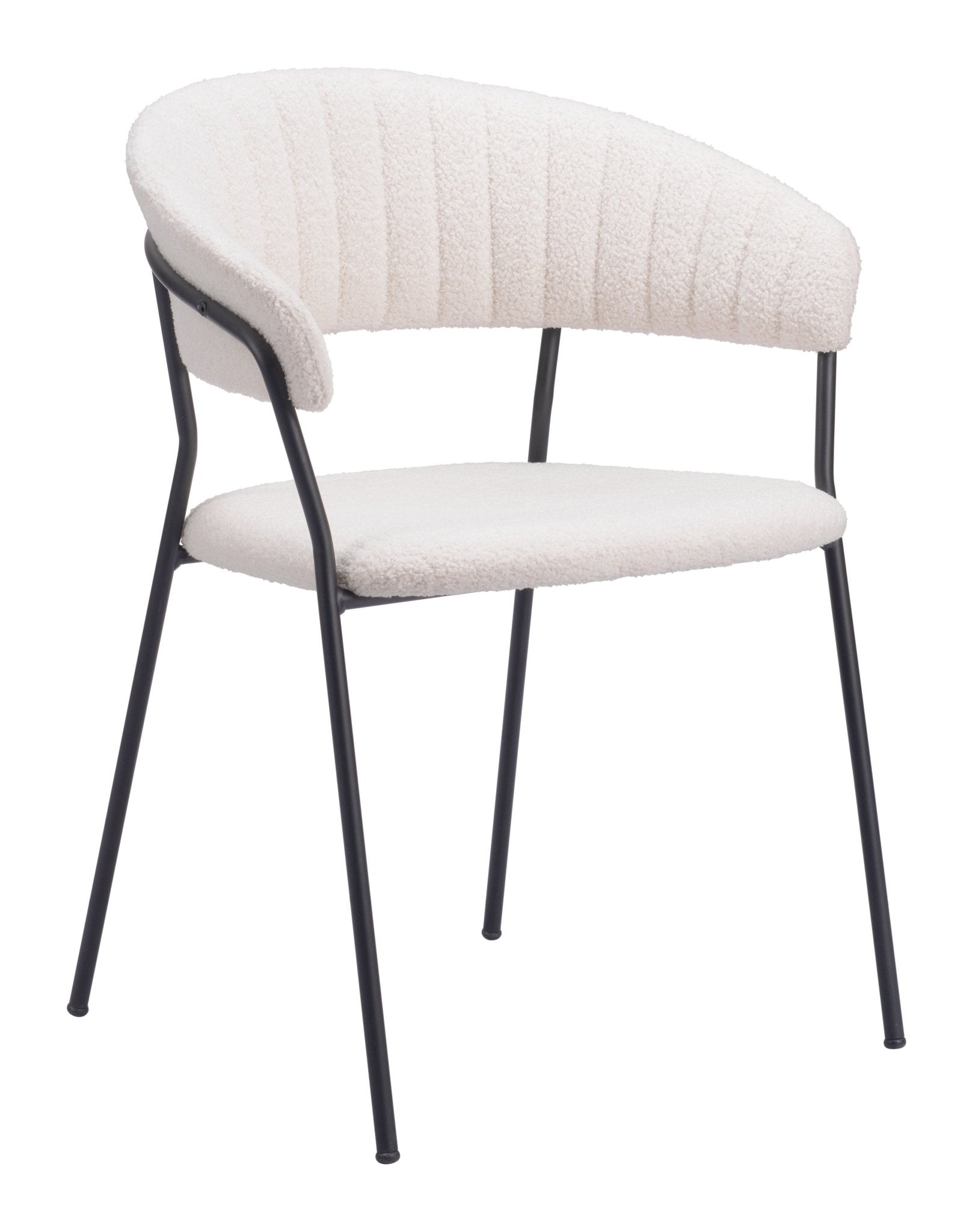 Josephine Dining Chair (Set of 2) Cream - Cozy Roots Decor