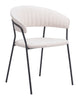 Josephine Dining Chair (Set of 2) Cream - Cozy Roots Decor