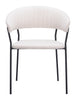 Josephine Dining Chair (Set of 2) Cream - Cozy Roots Decor