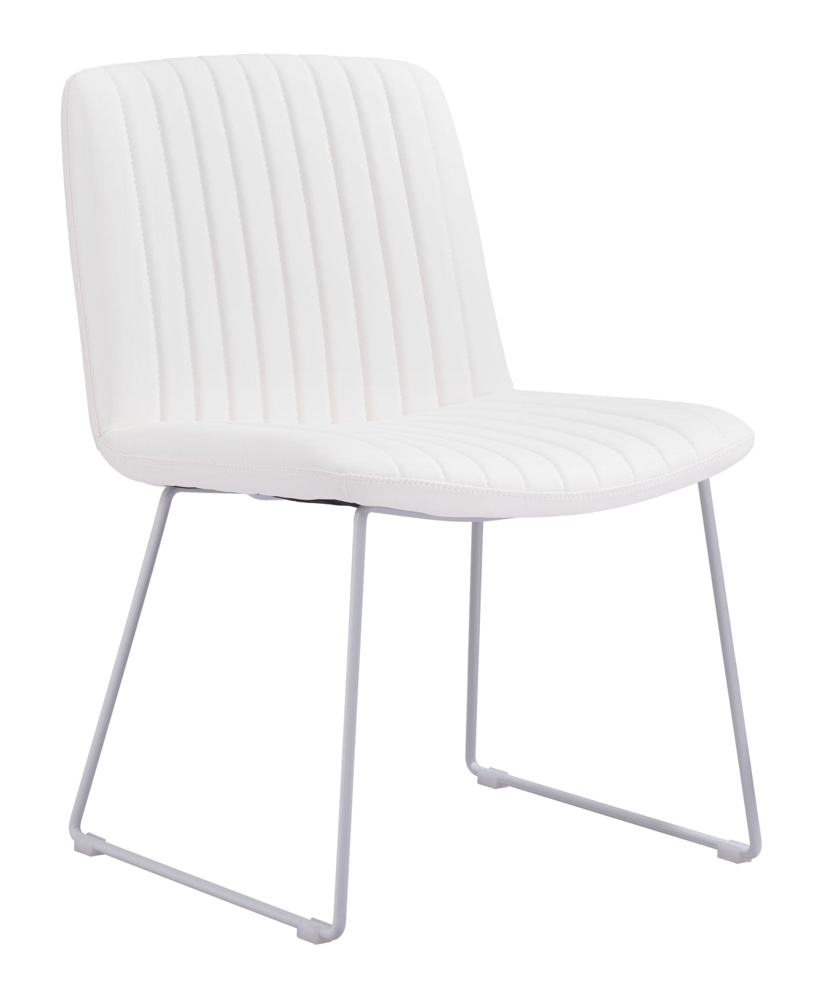 Joy Dining Chair (Set of 2) White - Cozy Roots Decor