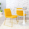 Joy Dining Chair (Set of 2) Yellow - Cozy Roots Decor