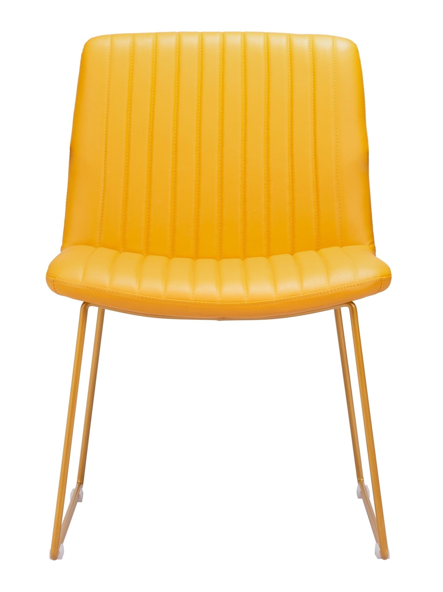 Joy Dining Chair (Set of 2) Yellow - Cozy Roots Decor