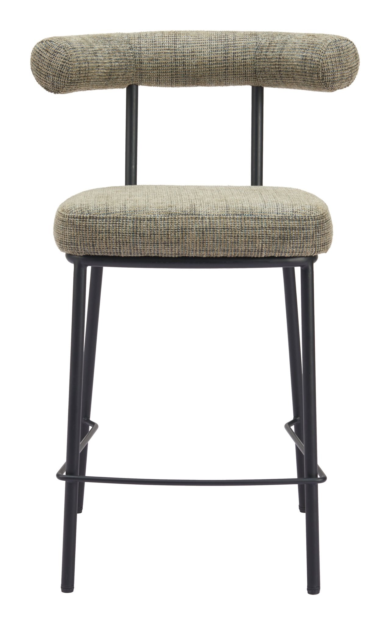 Kede Counter Stool Green Tweed - Cozy Roots Decor