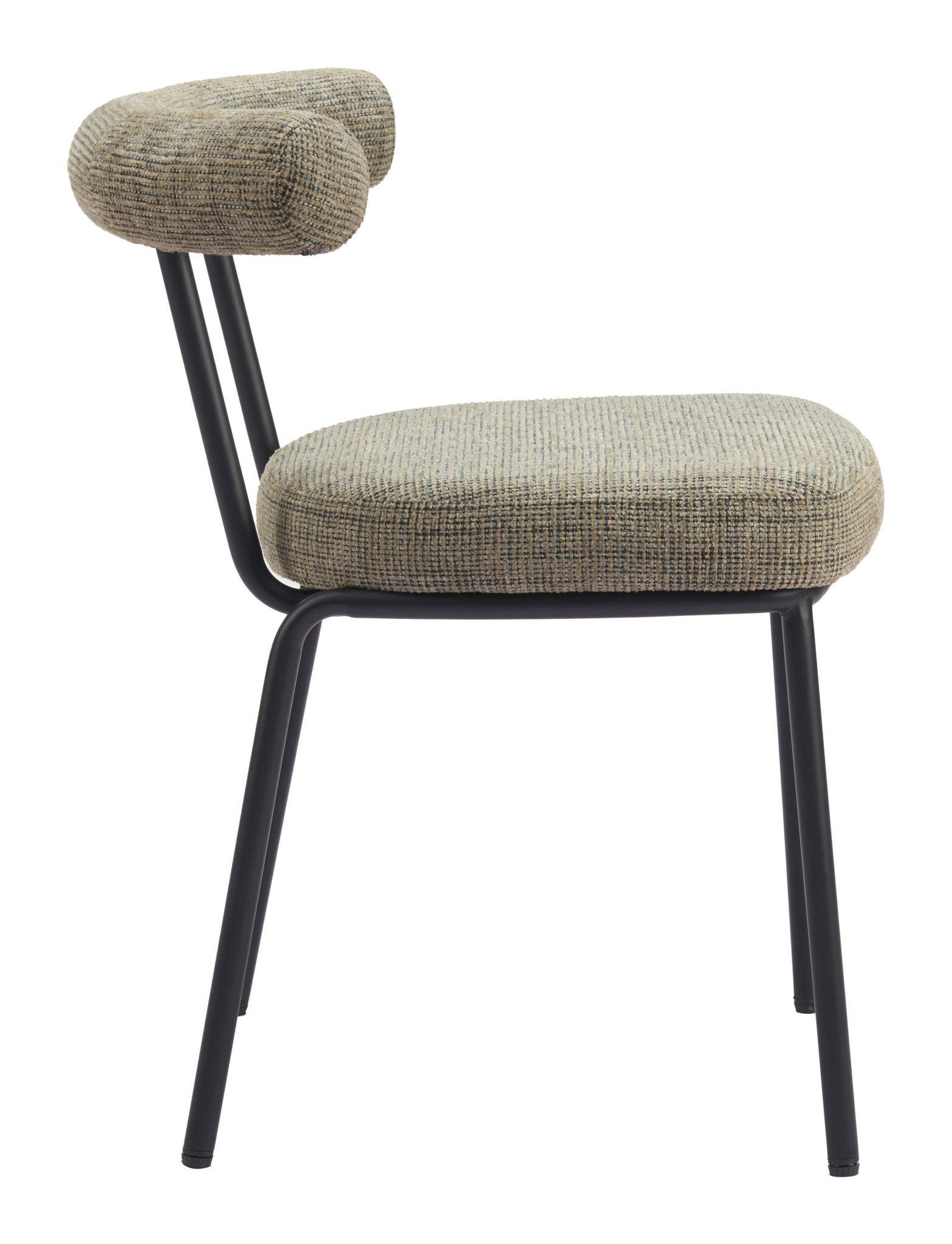 Kede Dining Chair (Set of 2) Green Tweed - Cozy Roots Decor