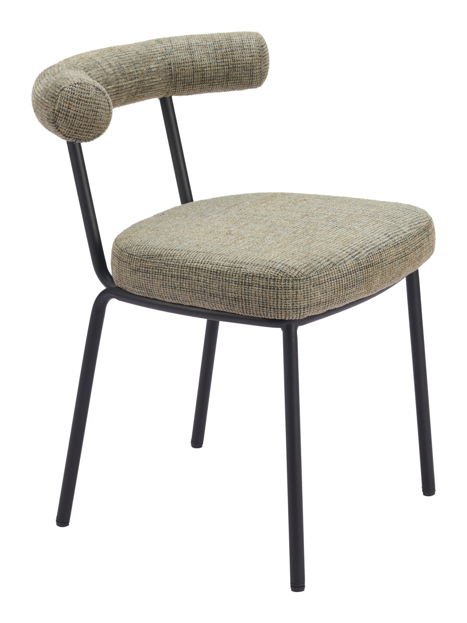 Kede Dining Chair (Set of 2) Green Tweed - Cozy Roots Decor