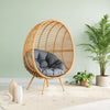 Kelley Accent Chair Gray & Natural - Cozy Roots Decor