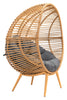 Kelley Accent Chair Gray & Natural - Cozy Roots Decor