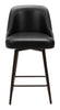 Keppel Swivel Counter Stool Black & Bronze - Cozy Roots Decor