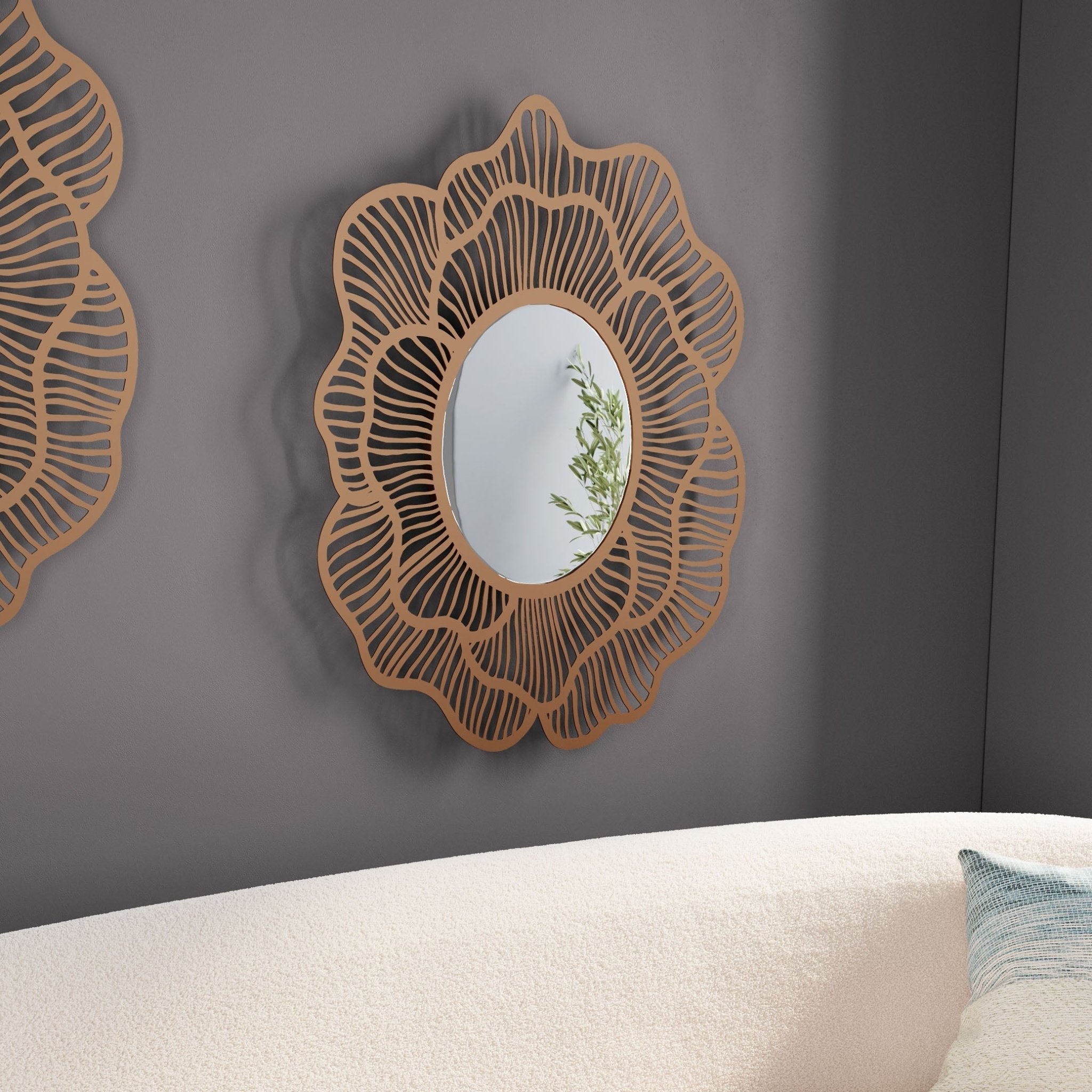 Ketu Mirror Copper - Cozy Roots Decor