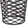 King Side Table White & Antique Bronze - Cozy Roots Decor