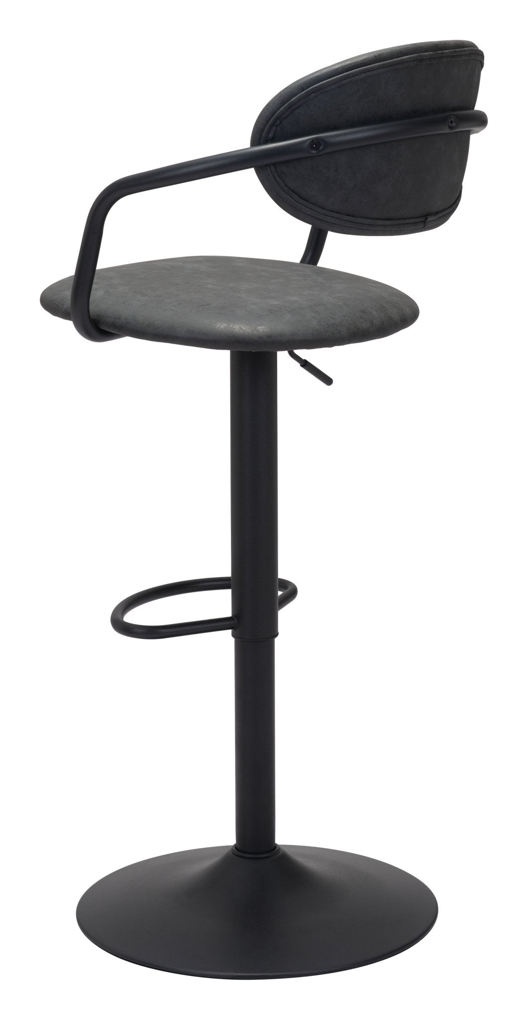 Kirby Barstool Vintage Black & Black - Cozy Roots Decor