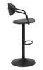 Kirby Barstool Vintage Black & Black - Cozy Roots Decor