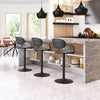 Kirby Barstool Vintage Black & Black - Cozy Roots Decor