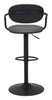 Kirby Barstool Vintage Black & Black - Cozy Roots Decor