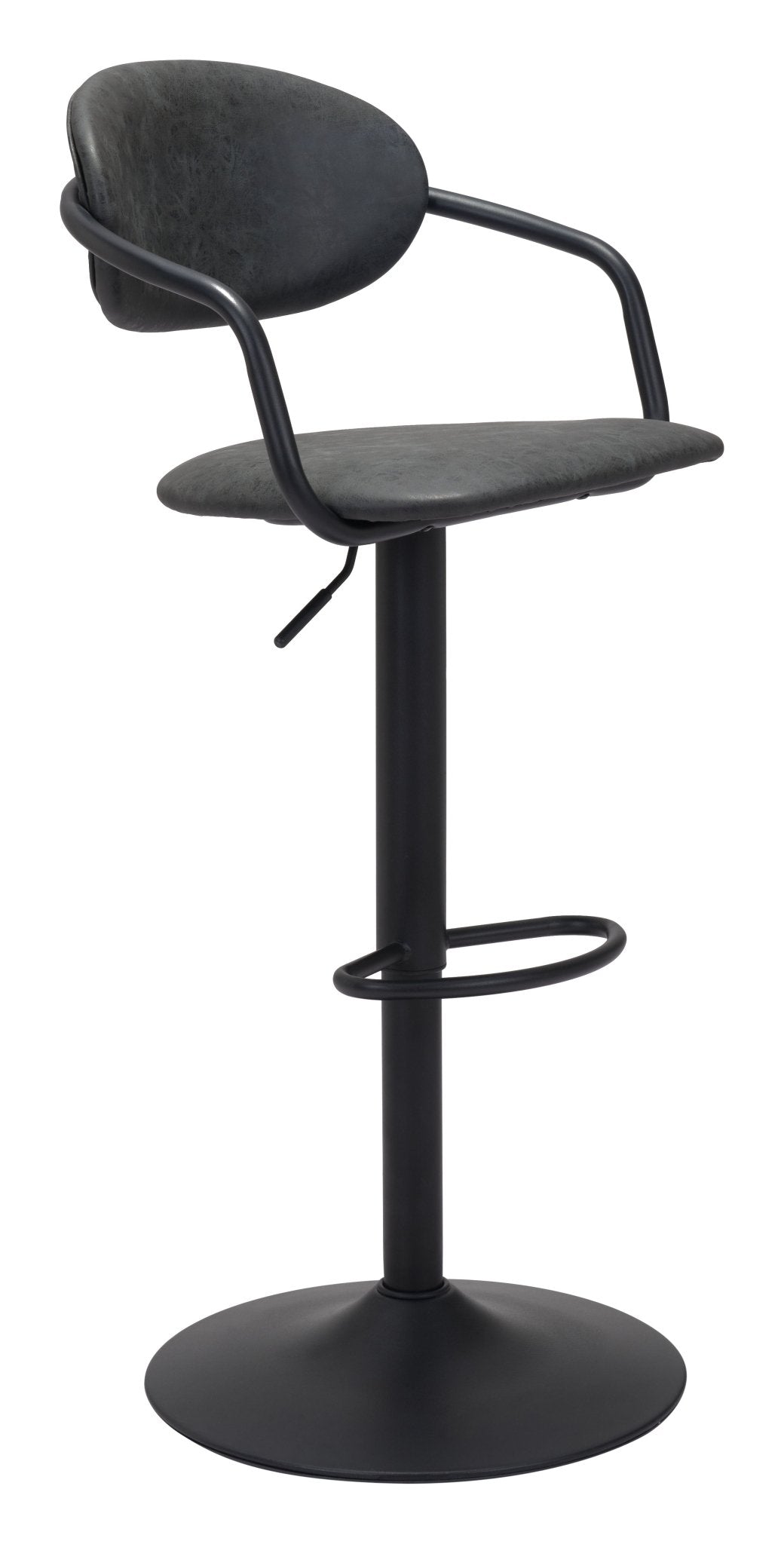 Kirby Barstool Vintage Black & Black - Cozy Roots Decor