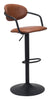 Kirby Barstool Vintage Brown & Black - Cozy Roots Decor