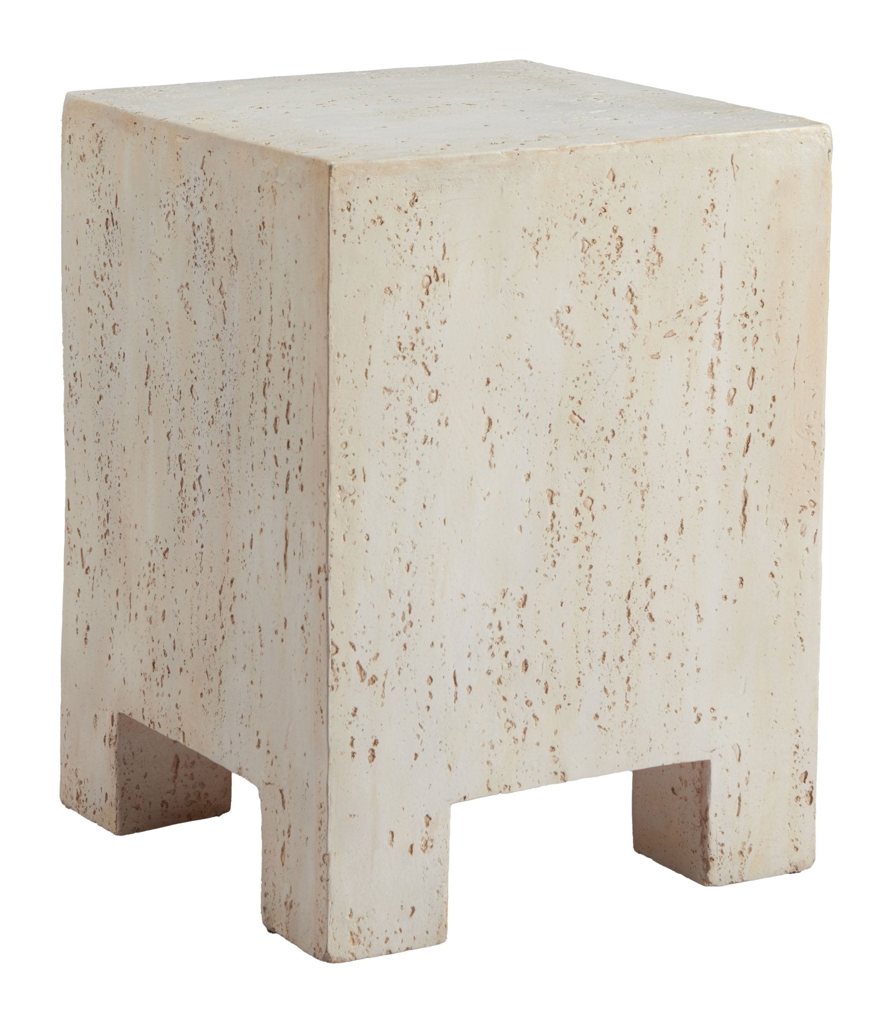 Kitara Side Table Beige - Cozy Roots Decor