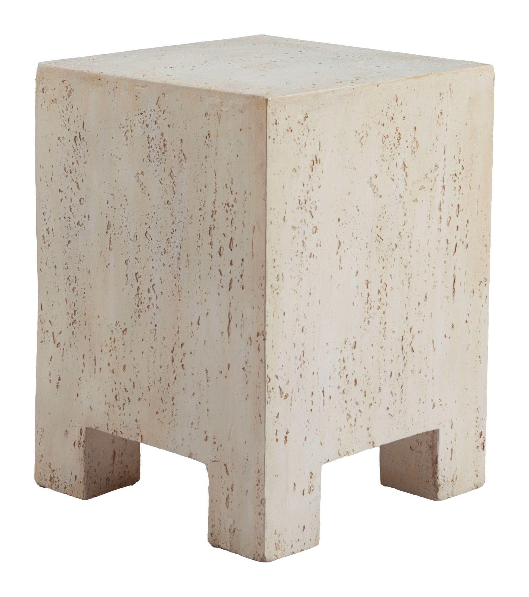 Kitara Side Table Beige - Cozy Roots Decor