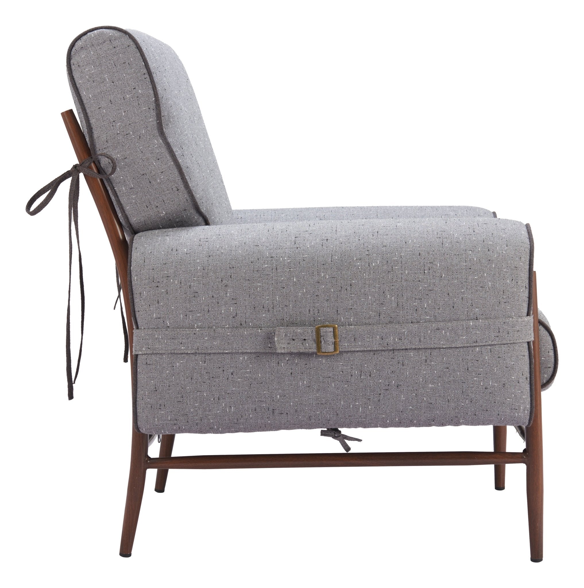 Klem Accent Chair Gray - Cozy Roots Decor