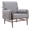Klem Accent Chair Gray - Cozy Roots Decor