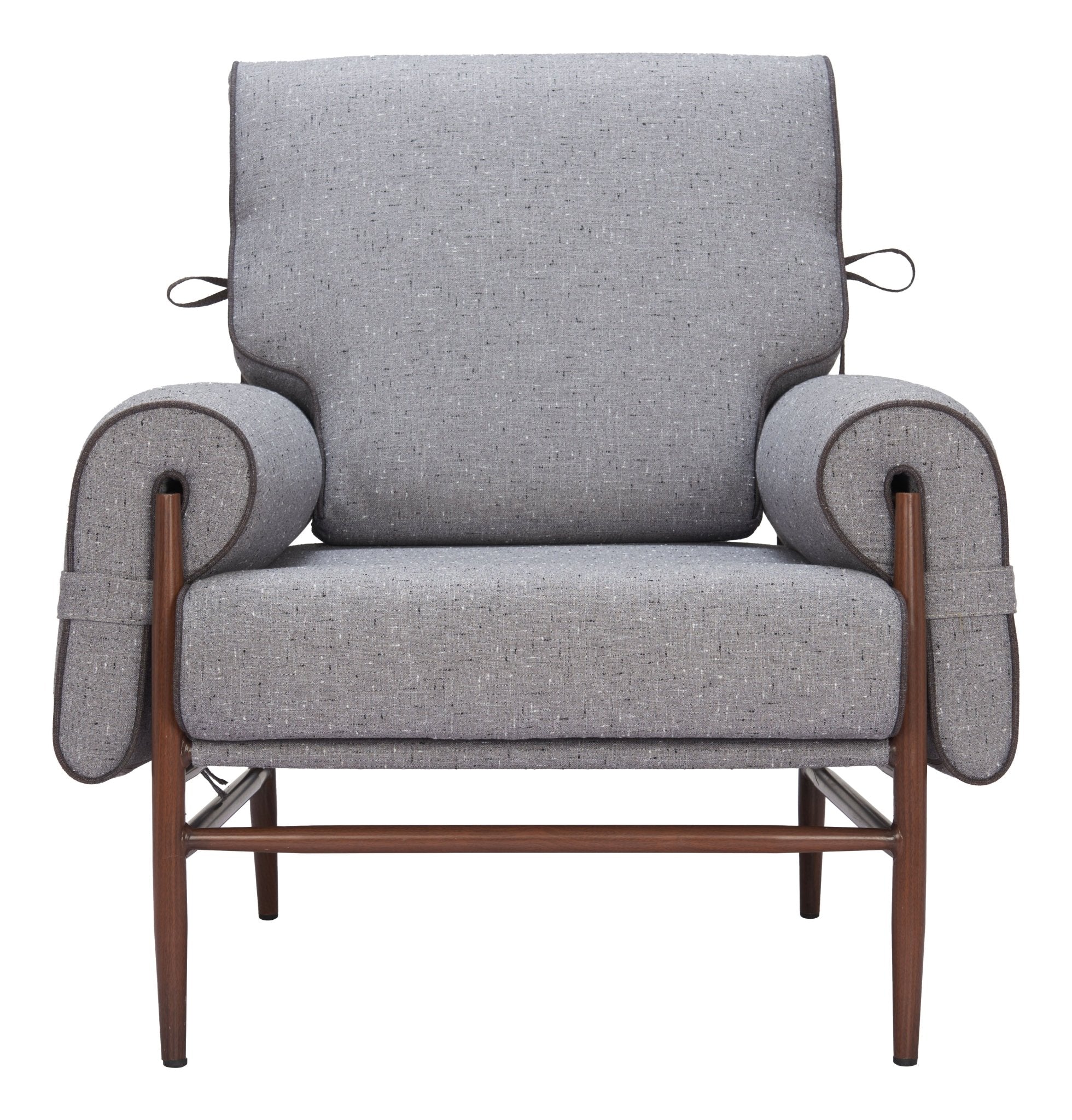 Klem Accent Chair Gray - Cozy Roots Decor