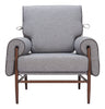 Klem Accent Chair Gray - Cozy Roots Decor