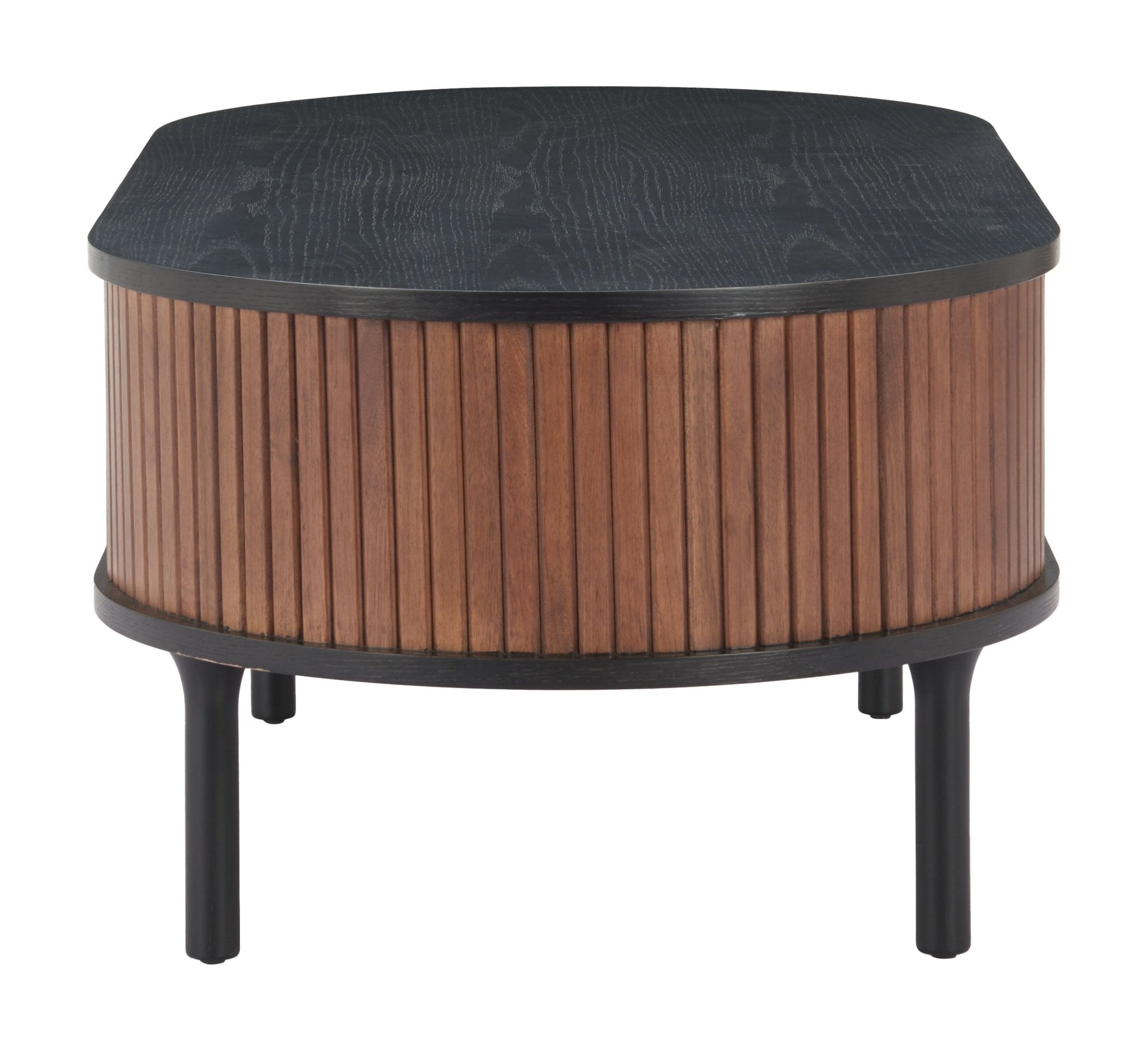 Koriana Coffee Table Black & Walnut - Cozy Roots Decor
