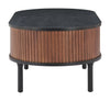 Koriana Coffee Table Black & Walnut - Cozy Roots Decor